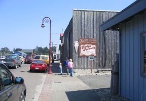 Looking for ice cream in Bandon